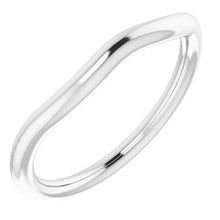 Load image into Gallery viewer, Sterling Silver Band for 15x11 mm Emerald Ring
