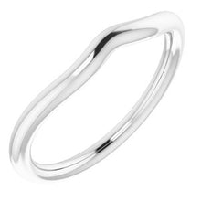 Load image into Gallery viewer, Sterling Silver Band for 6 mm Square Ring
