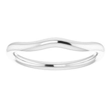 Load image into Gallery viewer, Sterling Silver Band for 10 mm Square Ring
