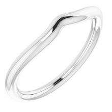 Load image into Gallery viewer, Sterling Silver Band for 4 mm Square Ring

