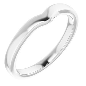 Sterling Silver Band for 4.1 mm Round Ring