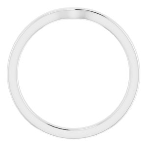 Sterling Silver Band for 4.1 mm Round Ring