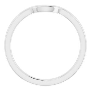 Sterling Silver Band for 5.5 mm Round Ring