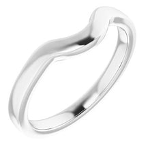 Load image into Gallery viewer, Sterling Silver Band for 7.4 mm Round Ring
