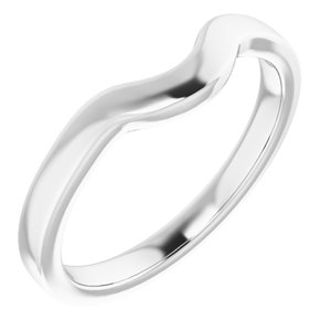 Sterling Silver Band for 7 mm Round Ring