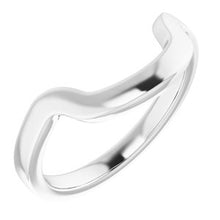 Charger l&#39;image dans la galerie, Sterling Silver Band for 15 mm Round Ring
