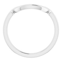 Charger l&#39;image dans la galerie, Sterling Silver Band for 15 mm Round Ring

