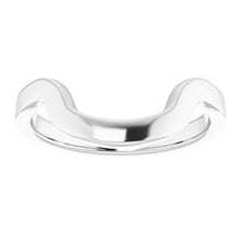 Charger l&#39;image dans la galerie, Sterling Silver Band for 15 mm Round Ring
