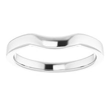 Load image into Gallery viewer, Sterling Silver Band for 8x6 mm Oval Ring

