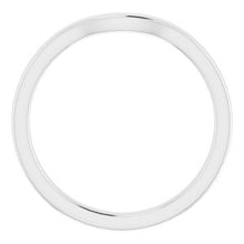 Load image into Gallery viewer, Sterling Silver Band for 7x5 mm Oval Ring
