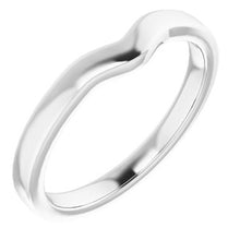 Load image into Gallery viewer, Sterling Silver Band for 5 mm Cushion Ring

