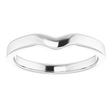 Load image into Gallery viewer, Sterling Silver Band for 5 mm Cushion Ring
