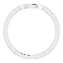 Load image into Gallery viewer, Sterling Silver Band for 7 mm Cushion Ring
