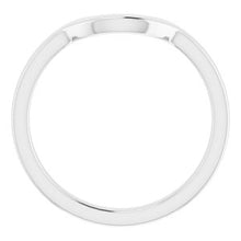 Load image into Gallery viewer, Sterling Silver Band for 9 mm Cushion Ring

