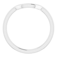 Load image into Gallery viewer, Sterling Silver Band for 8 mm Asscher Ring

