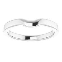 Load image into Gallery viewer, Sterling Silver Band for 5 mm Asscher Ring
