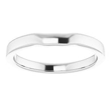 Load image into Gallery viewer, Sterling Silver Band for 5x3 mm Emerald Ring

