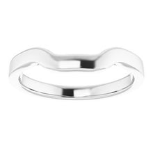 Load image into Gallery viewer, Sterling Silver Band for 9x7 mm Emerald Ring
