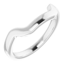 Charger l&#39;image dans la galerie, Sterling Silver Band for 16x12 mm Emerald Ring
