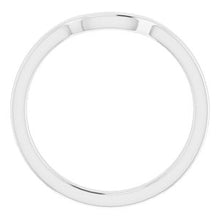 Load image into Gallery viewer, Sterling Silver Band for 6 mm Square Ring
