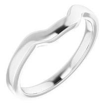 Load image into Gallery viewer, Sterling Silver Band for 7 mm Square Ring
