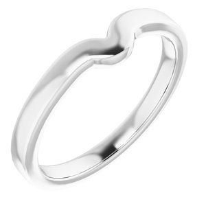 Sterling Silver Band for 5x3 mm Marquise Ring