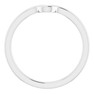 Sterling Silver Band for 5x3 mm Marquise Ring