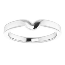 Load image into Gallery viewer, Sterling Silver Band for 5x3 mm Marquise Ring
