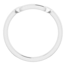 Charger l&#39;image dans la galerie, Sterling Silver Band for 10 mm Square Ring
