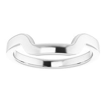 Charger l&#39;image dans la galerie, Sterling Silver Band for 10 mm Square Ring
