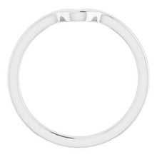 Load image into Gallery viewer, Sterling Silver Band for 7x3.5 mm Marquise Ring
