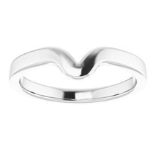Load image into Gallery viewer, Sterling Silver Band for 7x3.5 mm Marquise Ring
