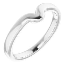 Load image into Gallery viewer, Sterling Silver Band for 6x3 mm Marquise Ring
