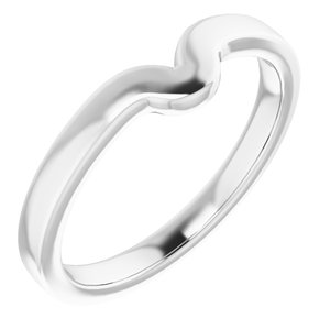 Sterling Silver Band for 6x3 mm Marquise Ring