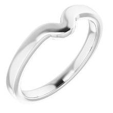 Load image into Gallery viewer, Sterling Silver Band for 6x3.5 mm Marquise Ring
