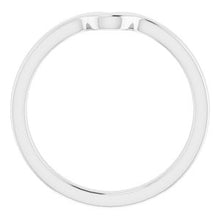 Load image into Gallery viewer, Sterling Silver Band for 6x3.5 mm Marquise Ring
