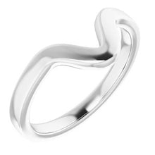 Charger l&#39;image dans la galerie, Sterling Silver Band for 12x6 mm Marquise Ring
