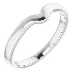 Sterling Silver Band for 5x3 mm Pear Ring
