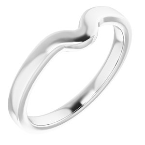 Sterling Silver Band for 6x4 mm Pear Ring