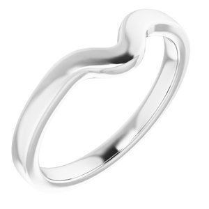 Sterling Silver Band for 7x5 mm Pear Ring