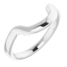 Charger l&#39;image dans la galerie, Sterling Silver Band for 14 mm Round Ring
