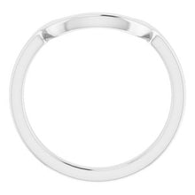Charger l&#39;image dans la galerie, Sterling Silver Band for 14 mm Round Ring
