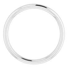 Charger l'image dans la galerie, Sterling Silver Band for 4.8 mm Round Ring
