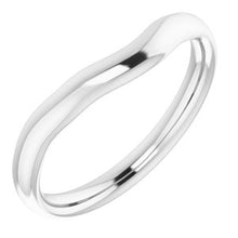 Load image into Gallery viewer, Sterling Silver Band for 7 mm Round Ring
