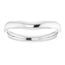 Charger l'image dans la galerie, Sterling Silver Band for 6.5 mm Round Ring
