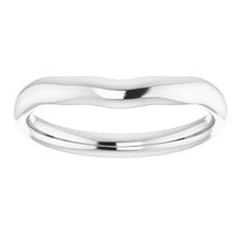 Charger l'image dans la galerie, Sterling Silver Band for 6x4 mm Oval Ring
