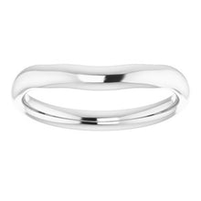 Charger l'image dans la galerie, Sterling Silver Band for 6 mm Cushion Ring
