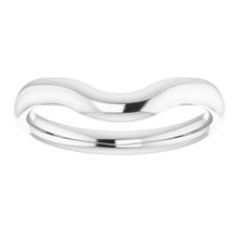 Load image into Gallery viewer, Sterling Silver Band for 10x8 mm Oval Ring
