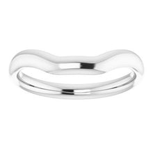Charger l'image dans la galerie, Sterling Silver Band for 9 mm Asscher Ring
