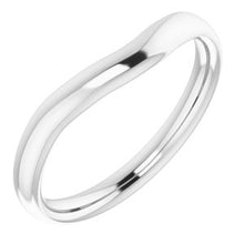 Load image into Gallery viewer, Sterling Silver Band for 6x4 mm Emerald Ring
